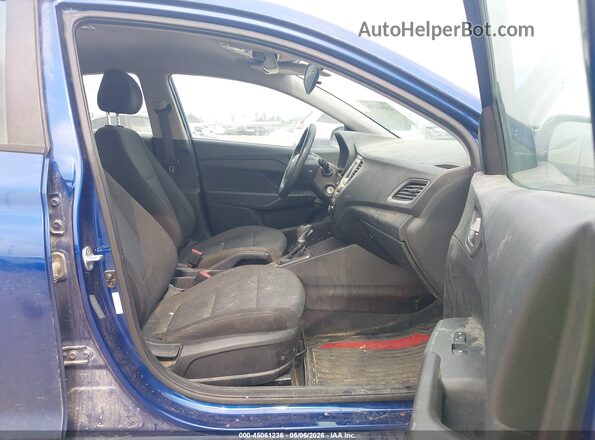 3KPC24A63ME143376 2021 HYUNDAI ACCENT Blue Սալոնի դիմացի տեսք