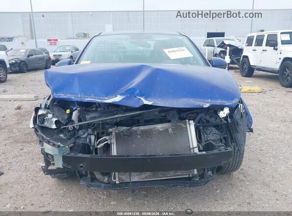 3KPC24A63ME143376 2021 HYUNDAI ACCENT Blue Սալոնի հետևի տեսք