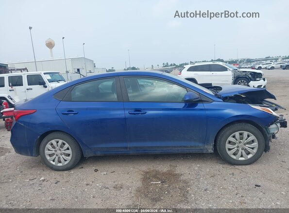 3KPC24A63ME143376 2021 HYUNDAI ACCENT Blue Սալոնի 360 աստիճան տեսք