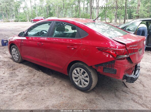 3KPC24A63NE166559 2022 HYUNDAI ACCENT Red 