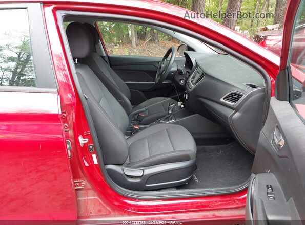 3KPC24A63NE166559 2022 HYUNDAI ACCENT Red 