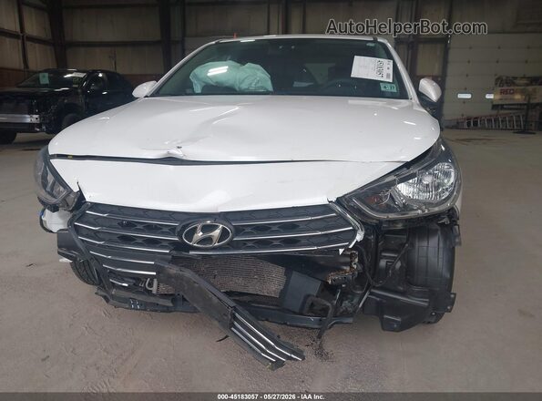 3KPC24A63NE176735 2022 HYUNDAI ACCENT White წინა ხედი