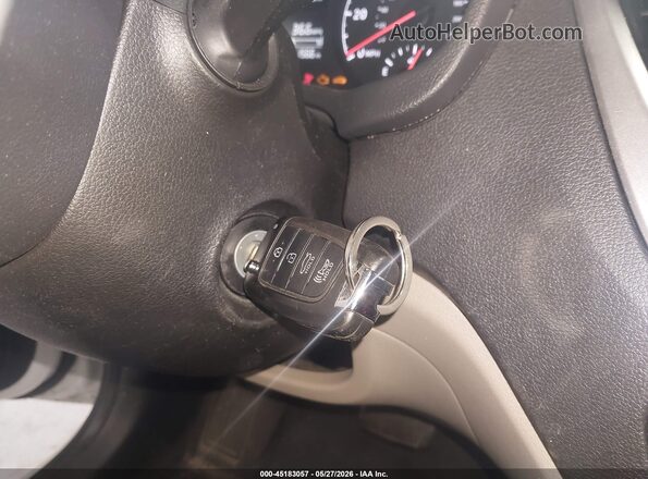 3KPC24A63NE176735 2022 HYUNDAI ACCENT White წინა პანელის ხედი