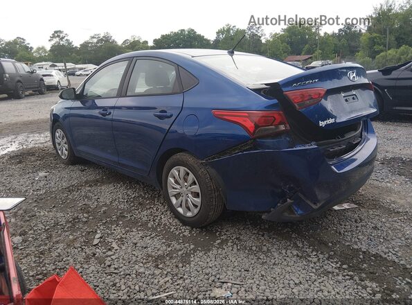 3KPC24A64LE114242 2020 HYUNDAI ACCENT Blue Հետևի ձախ