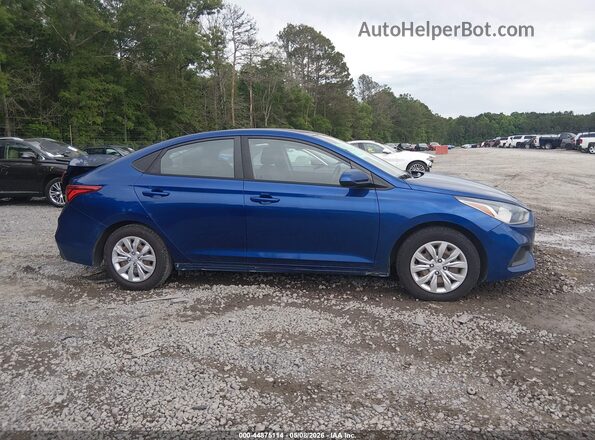 3KPC24A64LE114242 2020 HYUNDAI ACCENT Blue Սալոնի հետևի տեսք