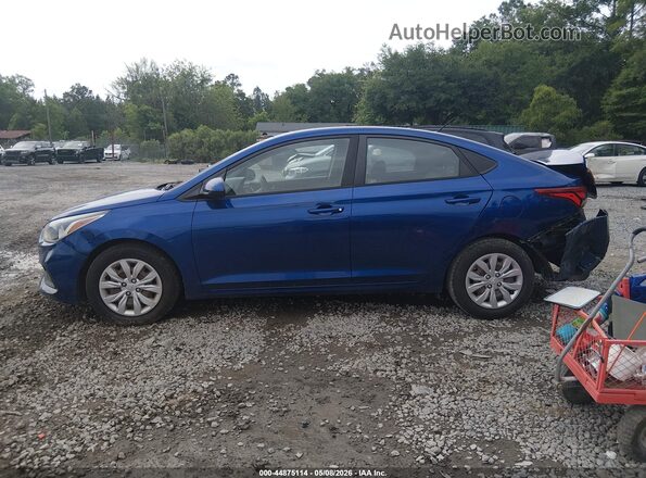 3KPC24A64LE114242 2020 HYUNDAI ACCENT Blue Սալոնի 360 աստիճան տեսք