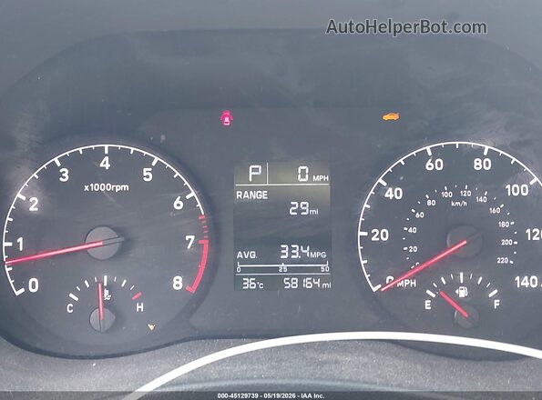 3KPC24A64NE172452 2022 HYUNDAI ACCENT Gray 