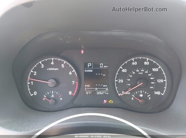 3KPC24A64NE189803 2022 HYUNDAI ACCENT Silver Vista de los asientos traseros