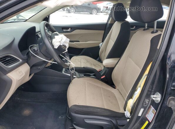 3KPC24A65LE122883 2020 HYUNDAI ACCENT Black Vista interior delantera