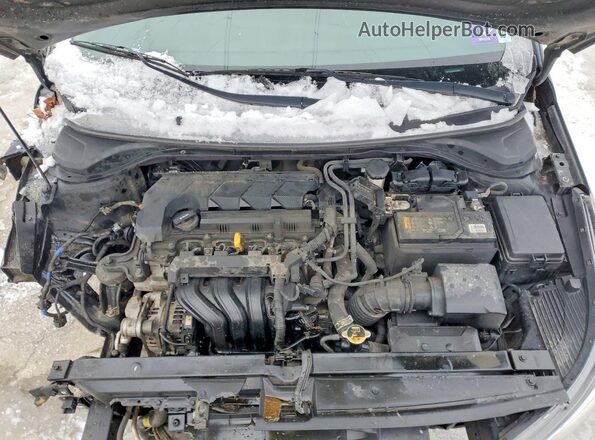 3KPC24A65LE122883 2020 HYUNDAI ACCENT Black Vista interior trasera