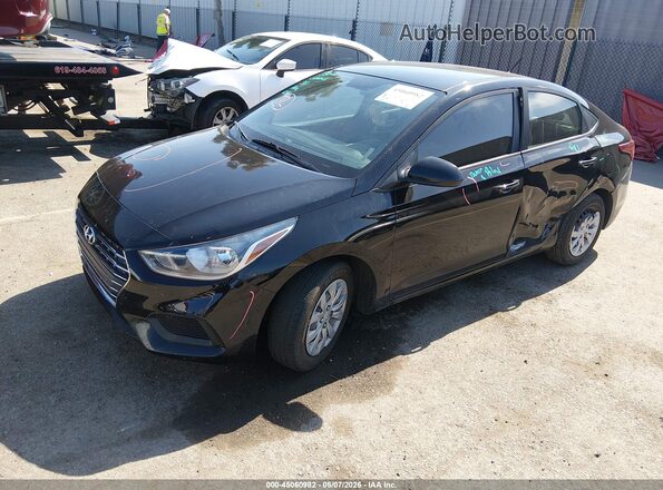 3KPC24A65NE164053 2022 HYUNDAI ACCENT Black Przód lewy