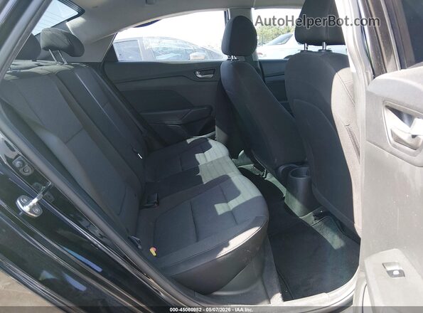 3KPC24A65NE164053 2022 HYUNDAI ACCENT Black Widok naklejki z numerem VIN