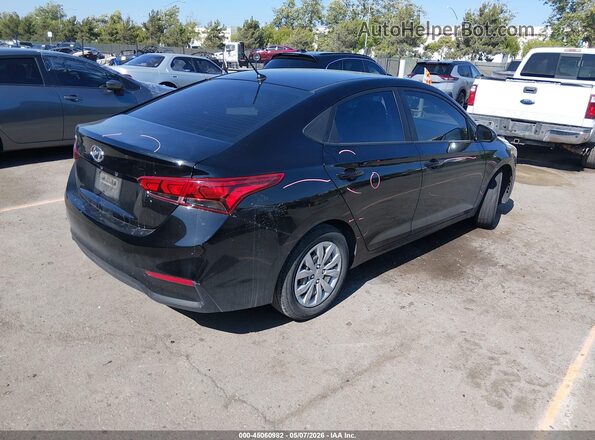 3KPC24A65NE164053 2022 HYUNDAI ACCENT Black Tył prawy