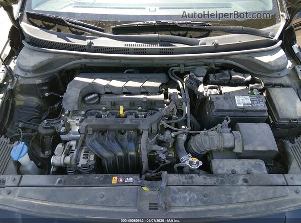 3KPC24A65NE164053 2022 HYUNDAI ACCENT Black Widok z tyłu