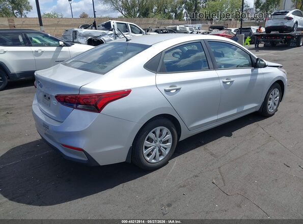 3KPC24A66LE101590 2020 HYUNDAI ACCENT Silver Rear right
