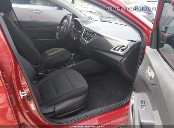 3KPC24A66LE113304 2020 HYUNDAI ACCENT Красный Вид салона спереди