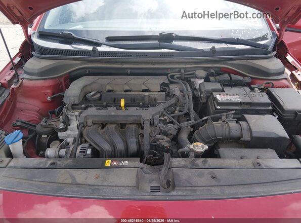 3KPC24A66LE113304 2020 HYUNDAI ACCENT Красный Вид сзади
