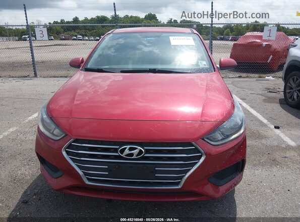 3KPC24A66LE113304 2020 HYUNDAI ACCENT Красный Вид щитка приборов