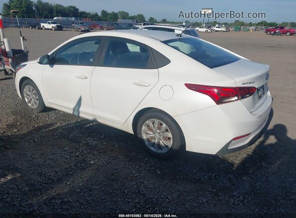3KPC24A66LE121693 2020 HYUNDAI ACCENT White Հետևի ձախ