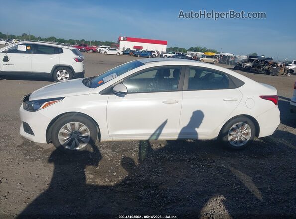3KPC24A66LE121693 2020 HYUNDAI ACCENT White Սալոնի 360 աստիճան տեսք