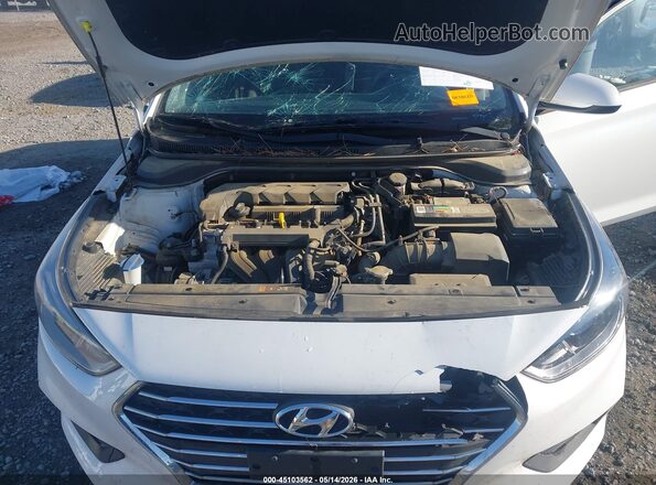 3KPC24A66LE121693 2020 HYUNDAI ACCENT White Հետևի տեսք