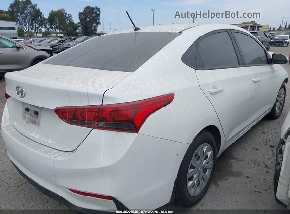 3KPC24A66LE125291 2020 HYUNDAI ACCENT White Tył prawy