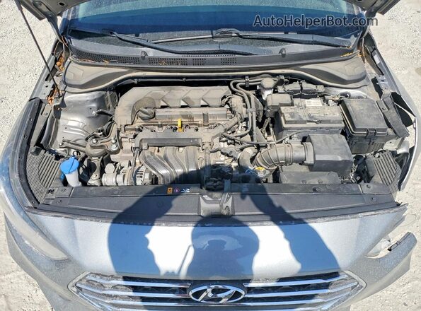 3KPC24A66ME143646 2021 HYUNDAI ACCENT Серый 