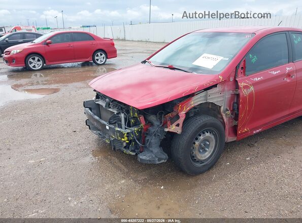 3KPC24A66ME146577 2021 HYUNDAI ACCENT Красный Вид спереди