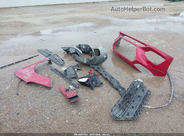 3KPC24A66ME146577 2021 HYUNDAI ACCENT Красный Вид щитка приборов