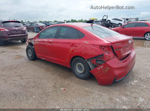 3KPC24A66ME146577 2021 HYUNDAI ACCENT Красный Задняя левая четверть