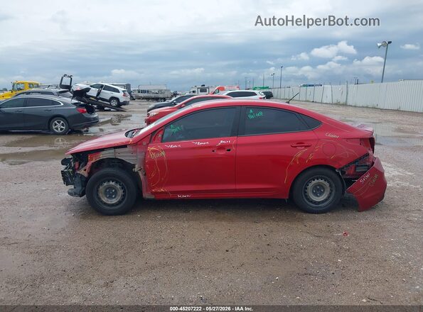 3KPC24A66ME146577 2021 HYUNDAI ACCENT Красный 