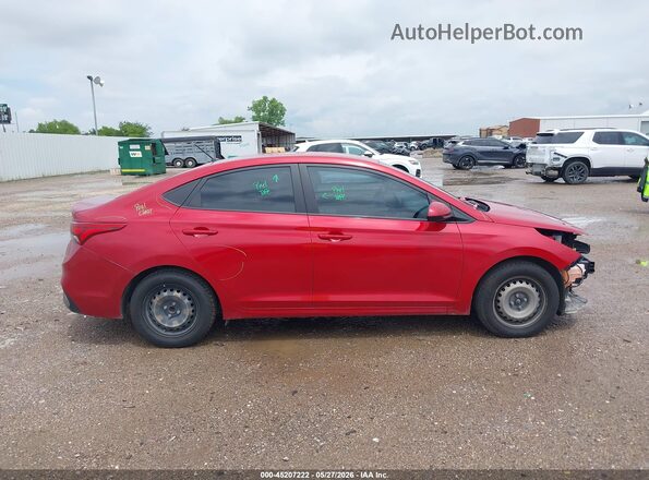 3KPC24A66ME146577 2021 HYUNDAI ACCENT Красный Панорамный вид салона 360°