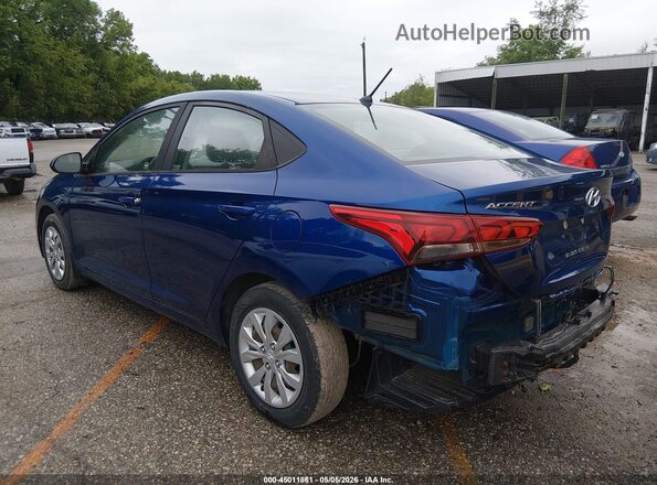 3KPC24A67LE098974 2020 HYUNDAI ACCENT Blue Задня ліва чверть