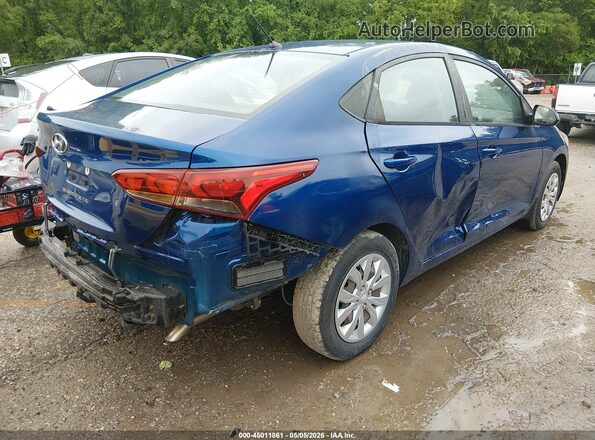 3KPC24A67LE098974 2020 HYUNDAI ACCENT Blue Задня права чверть