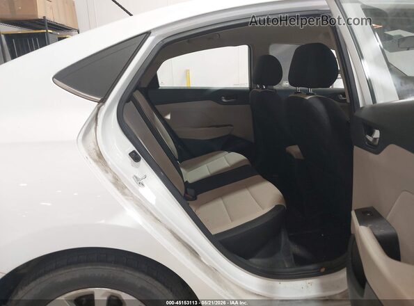3KPC24A67LE104529 2020 HYUNDAI ACCENT White Widok naklejki z numerem VIN