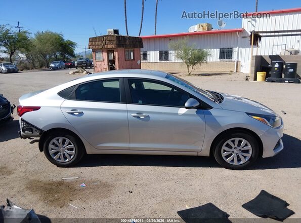 3KPC24A67ME131957 2021 HYUNDAI ACCENT Silver Rear interior view