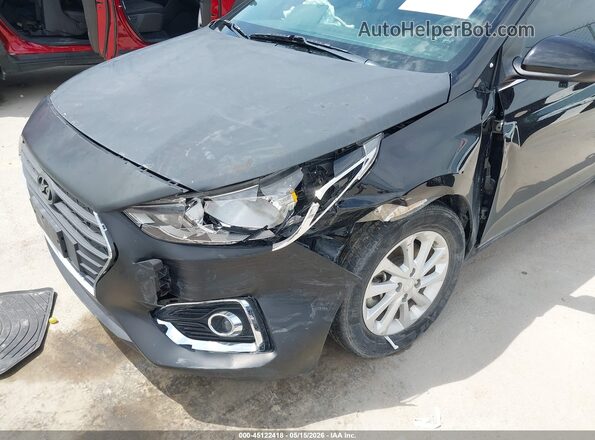 3KPC24A67ME134499 2021 HYUNDAI ACCENT Black Դիմացի տեսք