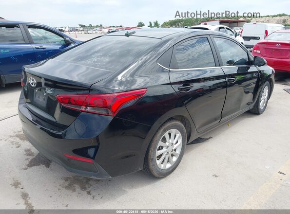 3KPC24A67ME134499 2021 HYUNDAI ACCENT Black Հետևի աջ