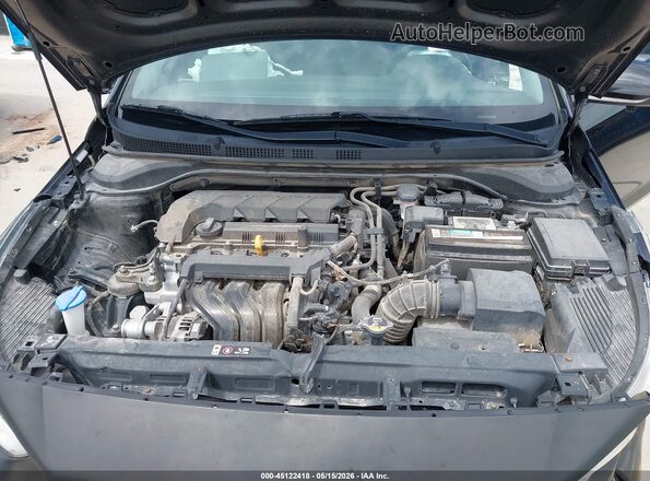 3KPC24A67ME134499 2021 HYUNDAI ACCENT Black Հետևի տեսք