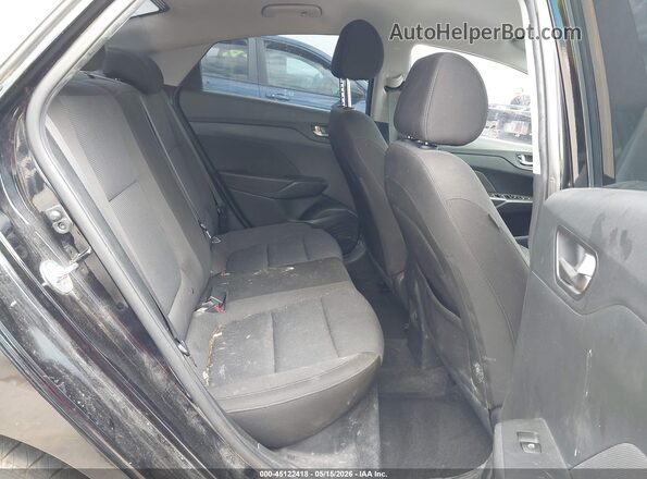 3KPC24A67ME134499 2021 HYUNDAI ACCENT Black VIN կոդի պիտակի տեսք