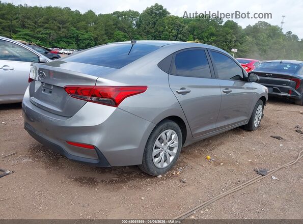3KPC24A67ME145759 2021 HYUNDAI ACCENT Gray Задня права чверть