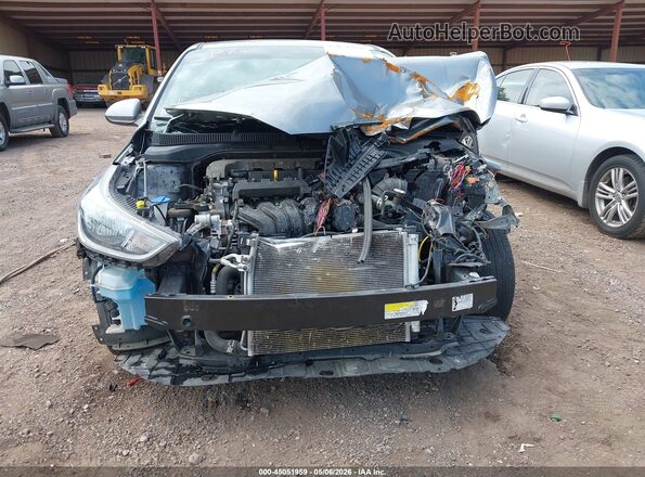 3KPC24A67ME145759 2021 HYUNDAI ACCENT Gray Вид спереду