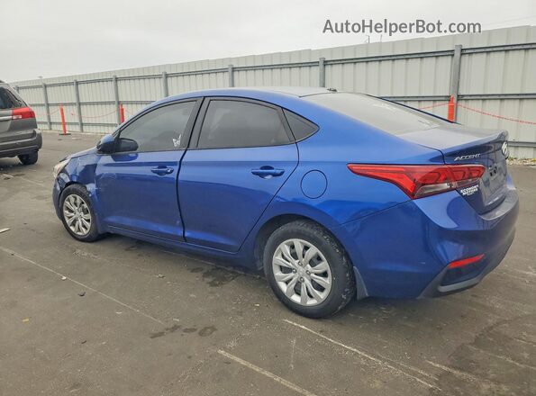 3KPC24A68LE095405 2020 HYUNDAI ACCENT Blue Задня ліва чверть
