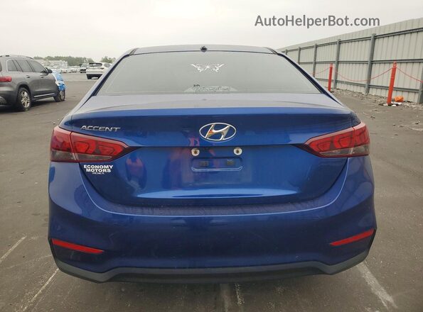 3KPC24A68LE095405 2020 HYUNDAI ACCENT Blue Вид ззаду