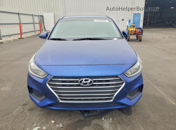 3KPC24A68LE095405 2020 HYUNDAI ACCENT Blue Вид спереду