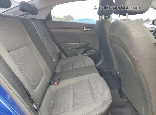 3KPC24A68LE095405 2020 HYUNDAI ACCENT Blue Вид задніх сидінь