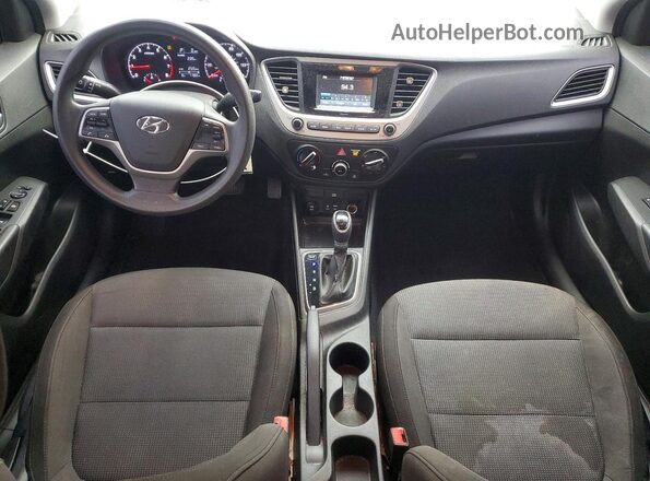 3KPC24A68LE095405 2020 HYUNDAI ACCENT Blue Вид панелі приладів