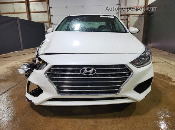 3KPC24A68ME152459 2021 HYUNDAI ACCENT White Դիմացի տեսք