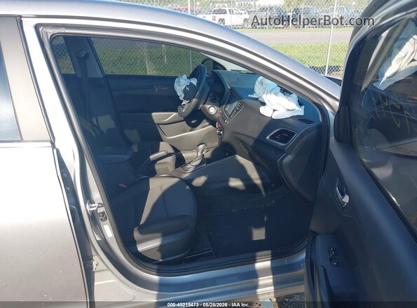 3KPC24A6XME135033 2021 HYUNDAI ACCENT Silver Front interior view