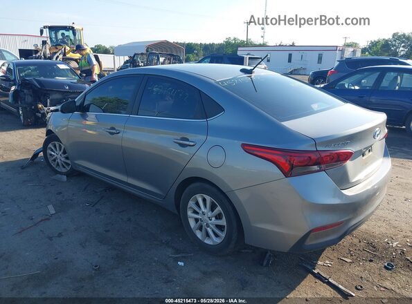 3KPC24A6XME135033 2021 HYUNDAI ACCENT Silver Rear left